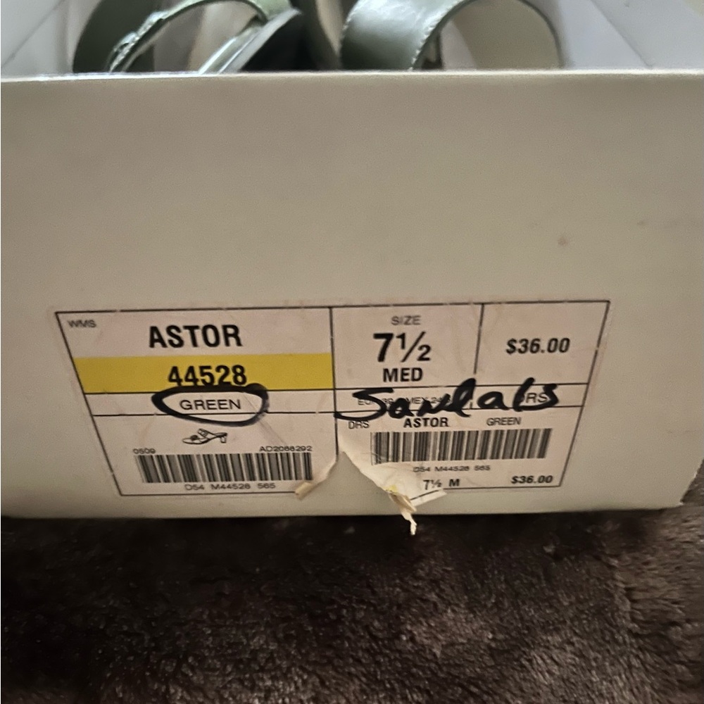 NIB Y2K Vintage Covington Sandals - Picture 5 of 6